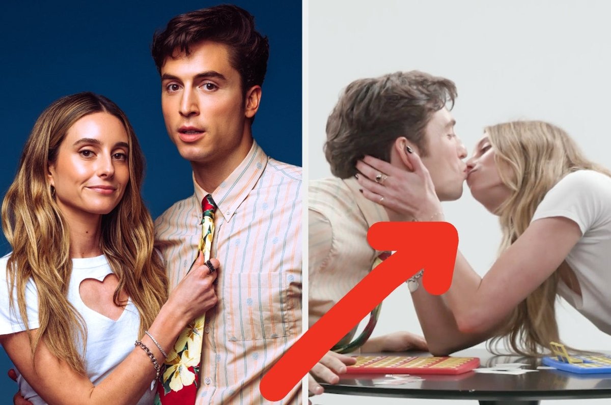 Benito Skinner and Mary Beth Barone Heat Up “Celebrity Guess Who” with Surprise Kiss