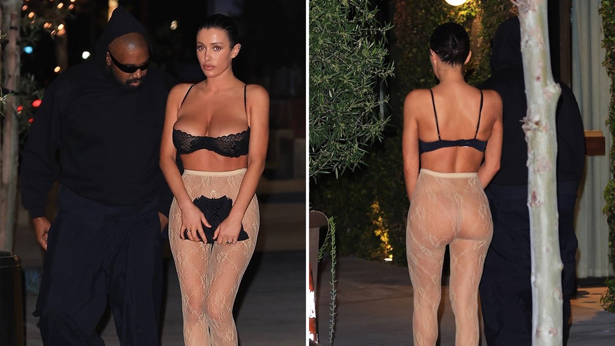 Bianca Censori’s Black Lingerie Moment: Fishnets, Stilettos & Style Breakdown