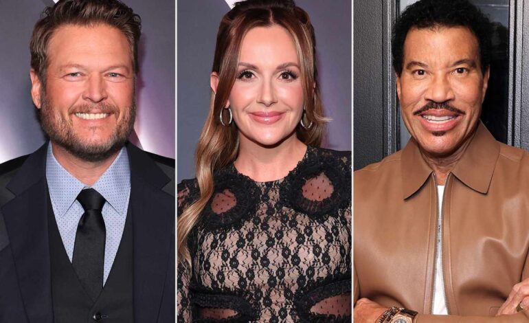 Blake Shelton, Lionel Richie & Carly Pearce Headline 2025 ACM Awards Presenter Lineup