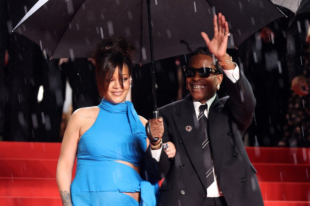 Cannes Celebrates Rihanna’s Maternity Moment With A$AP Rocky’s Sweet Red Carpet Gesture