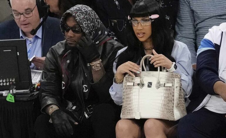 Cardi B and Stefon Diggs Fire Up Knicks Playoff Rumors in MSG Spotlight