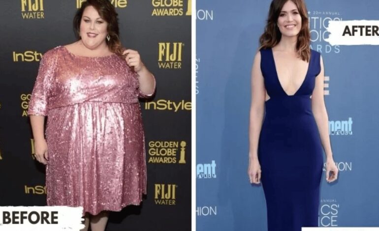 Chrissy Metz’s Dazzling Spring Dress Showcases Incredible 100-Lb. Weight Loss