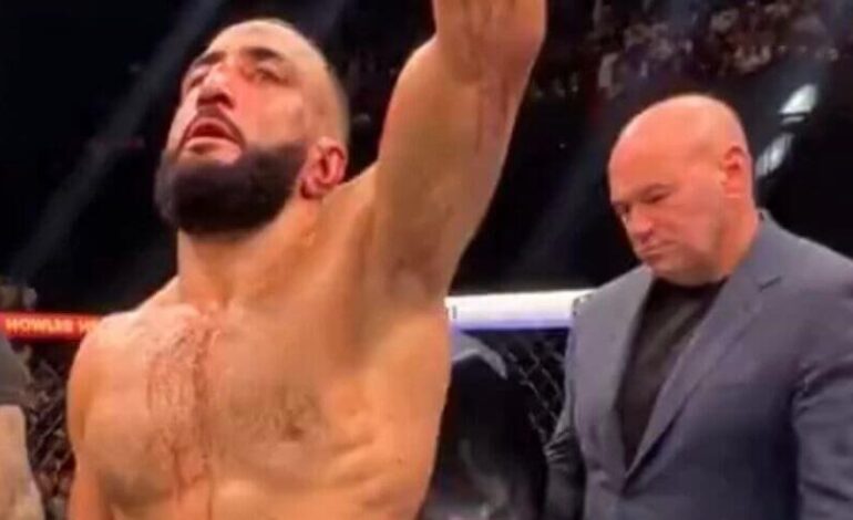 Dana White Flaunts Belal Muhammad’s Split Lip, Fuels UFC Debate