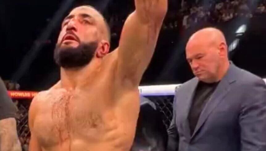 Dana White Flaunts Belal Muhammad’s Split Lip, Fuels UFC Debate