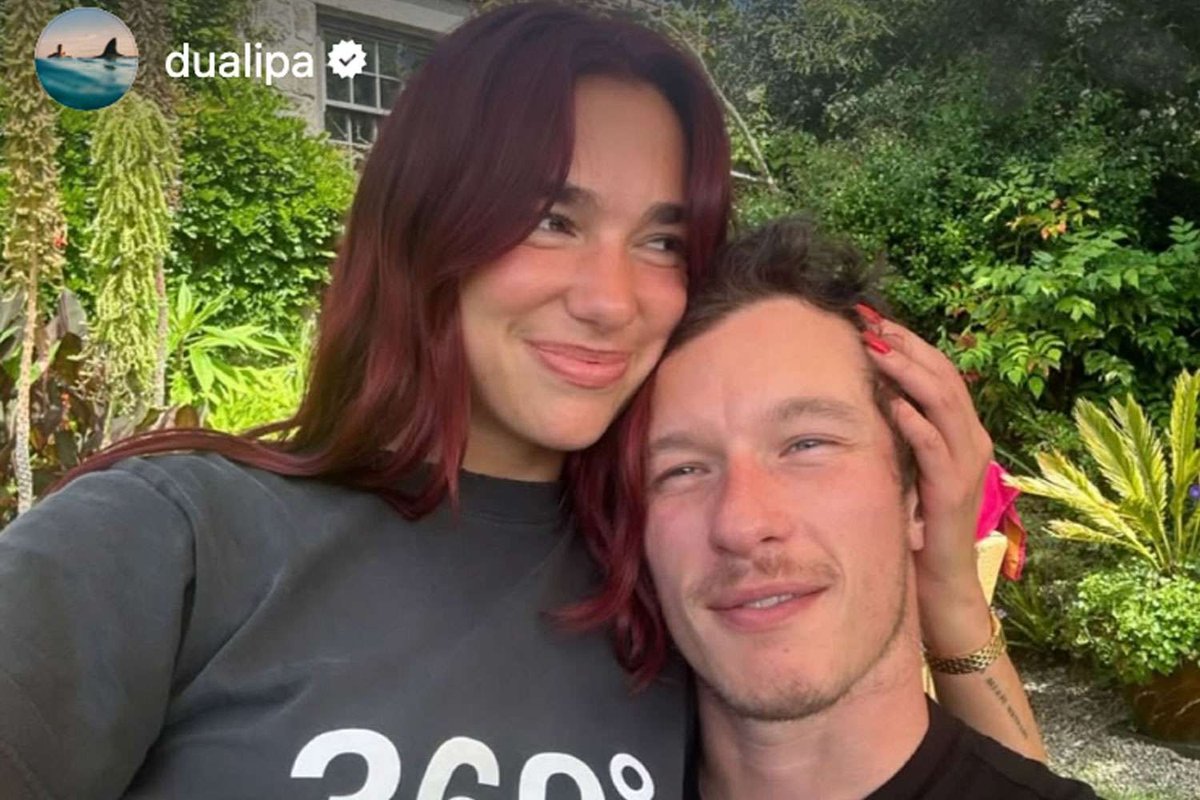 Dua Lipa & Callum Turner Sparkle in Epic Met Gala Debut
