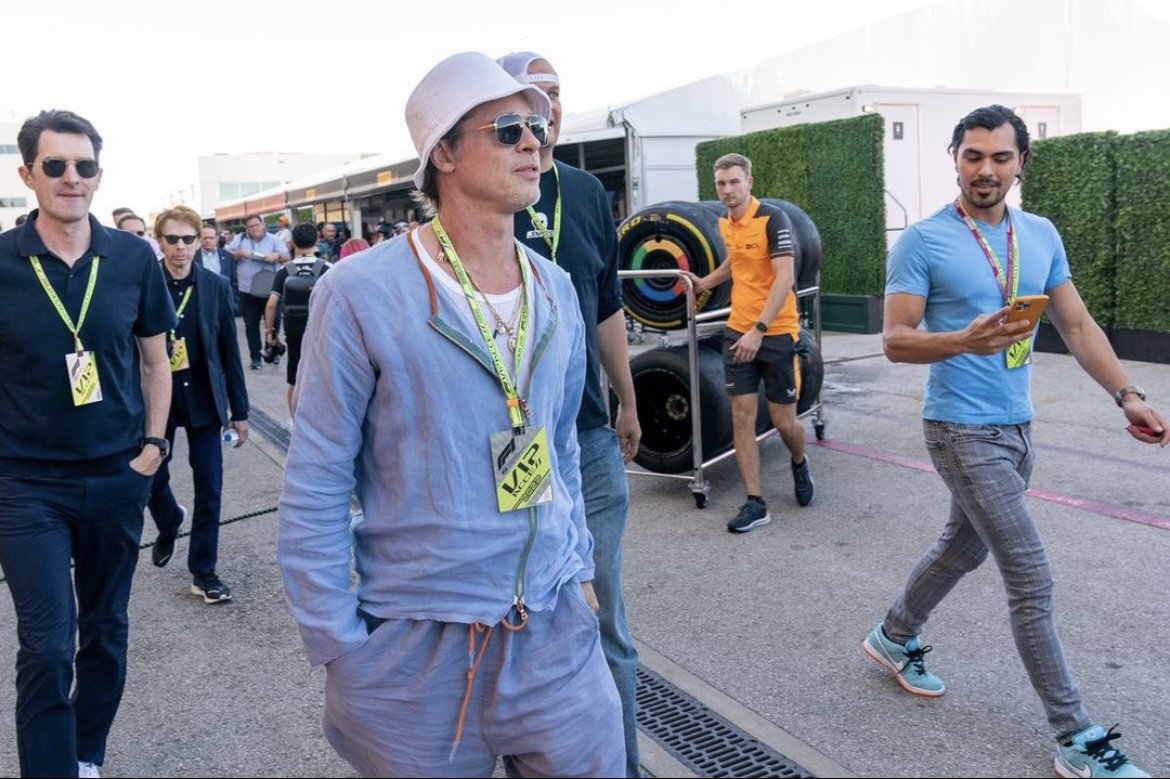 F1 Champions Spark Glamour at Brad Pitt’s Private Screening Date Night