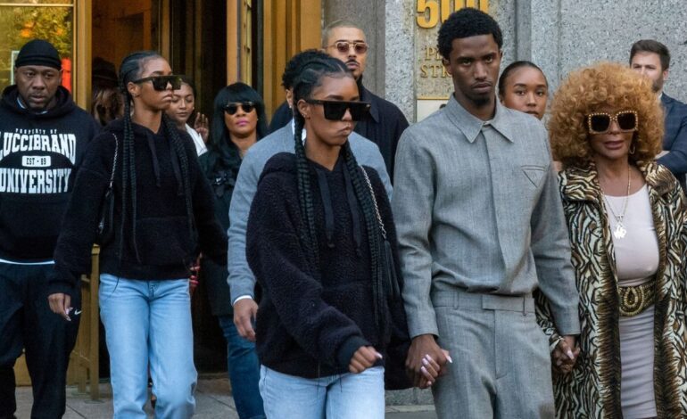 Family United: Diddy’s Kids Arrive Hand-in-Hand at NYC Court