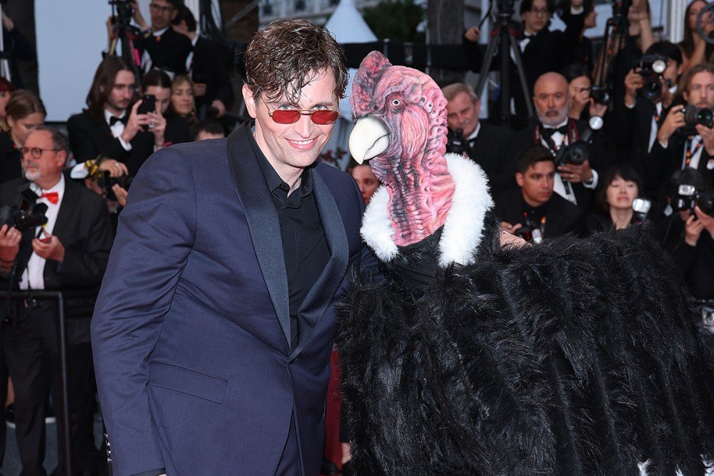 Feathered Fashion Shock at Cannes Red Carpet