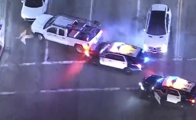 Gripping Footage Captured in L.A. High-Speed Police Chase Ending in Tragic Crash