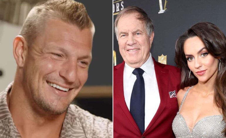Gronk Bursts into Laughter Over Belichick’s 24-Year-Old Girlfriend