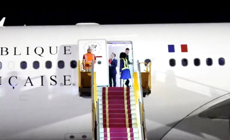 How Brigitte Macron’s Sudden Shove Shocked Paris
