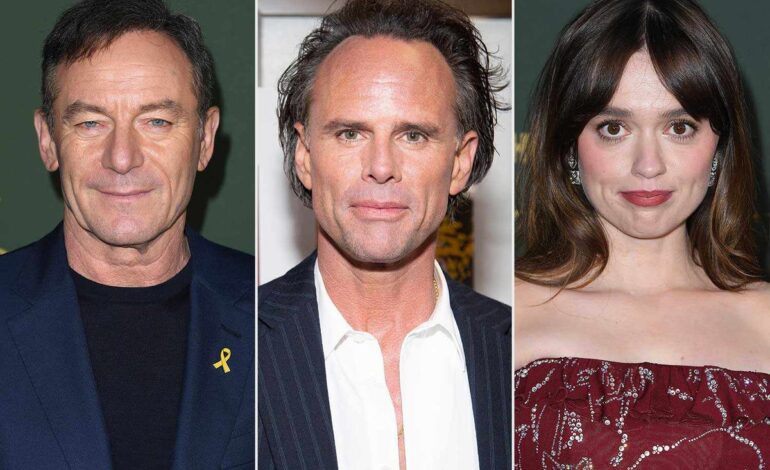 Jason Isaacs Drops Hints of “White Lotus” Cast Tension After Affectionate Moment with Walton Goggins