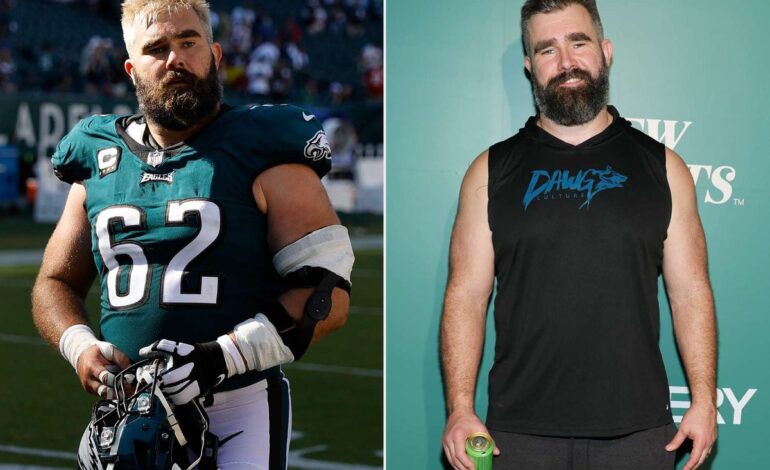 Jason Kelce Sheds 30 Lbs, Admits Retirement’s Unexpected Physical Toll