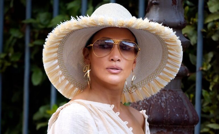 Jennifer Lopez’s $1,000 Dior Straw Hat Sparks Fashion Despair