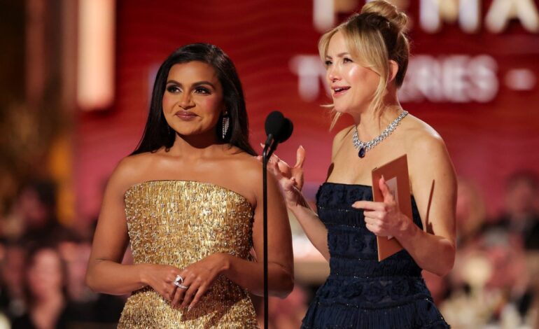 Kate Hudson Hails Mindy Kaling’s Post-Birth Power Move