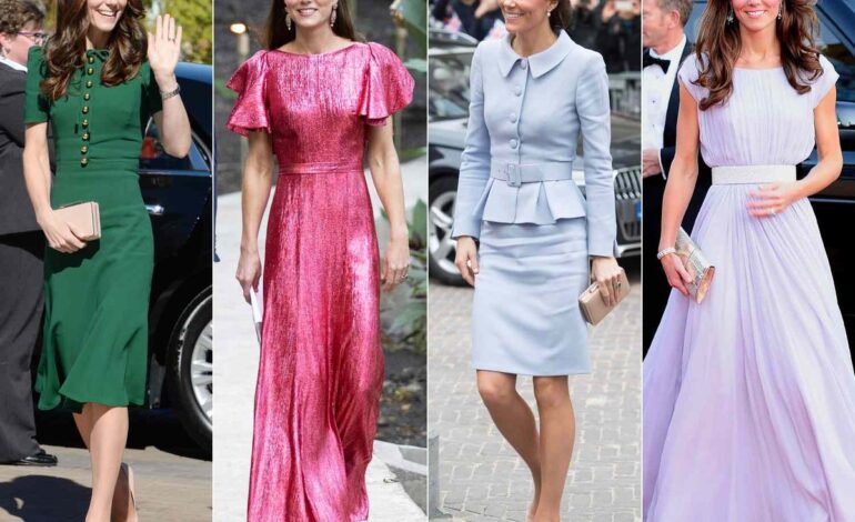 Kate’s Emerald Ode: A Subtle Nod to Beckham’s Style