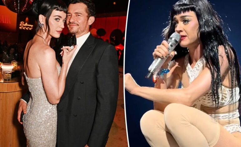 Katy Perry Interrupts Show to Warn Fan Against DMing Orlando Bloom