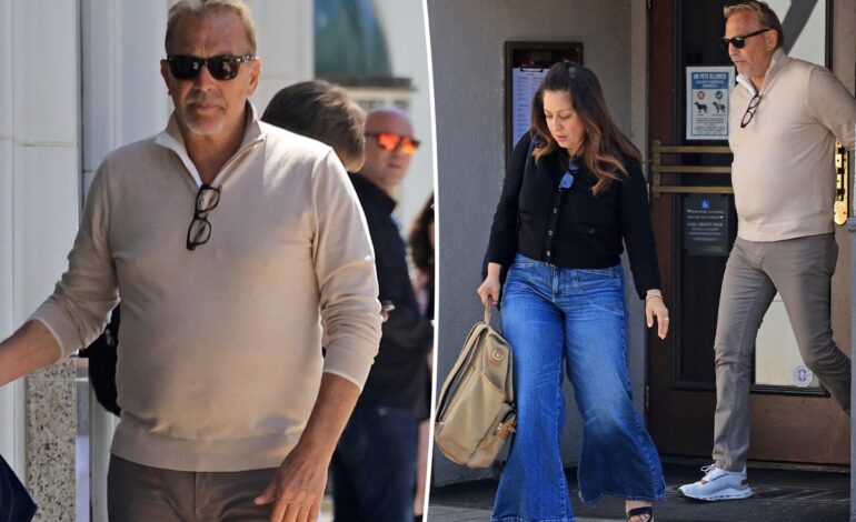 Kevin Costner’s Night Out: The Mystery Woman Spotted at Raspoutine Night Club