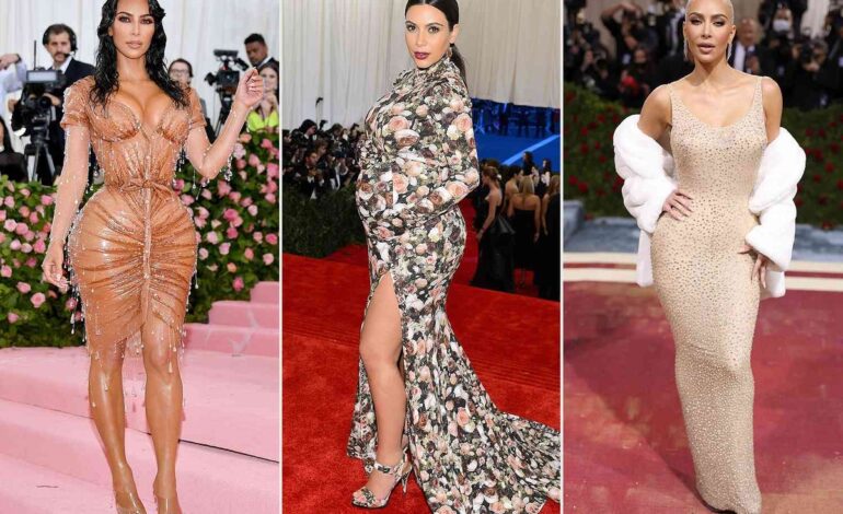 Kim Kardashian’s All-Black Met Gala Look Triggers Real Housewives and WWE Doppelgänger Debate