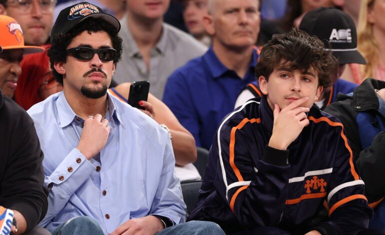 Knicks Playoff Courtside: Chalamet, Wilson & Ciara’s MVP-Worthy Presence