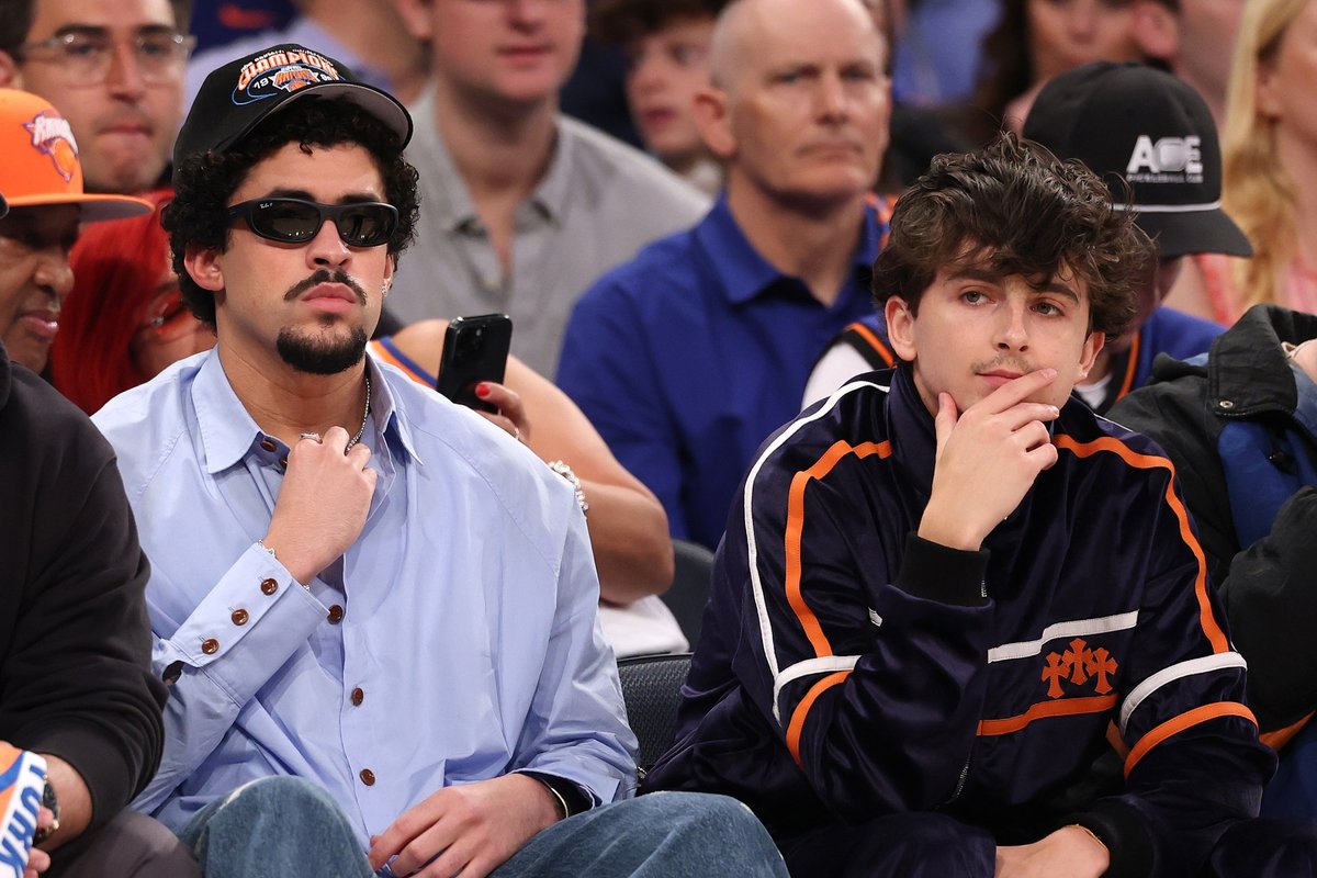 Knicks Playoff Courtside: Chalamet, Wilson & Ciara’s MVP-Worthy Presence
