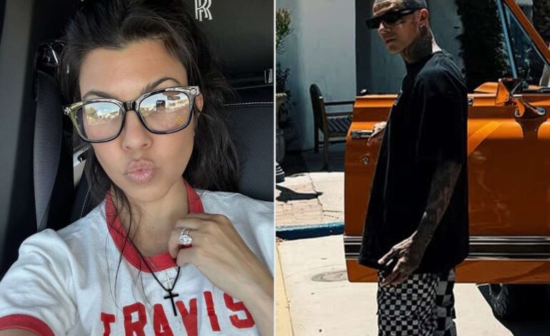 Kourtney’s Heartfelt ‘Travis’ Tee Steals the Memorial Day Spotlight
