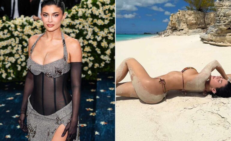 Kylie Jenner’s Red Bikini Show-Stopper in Turks & Caicos
