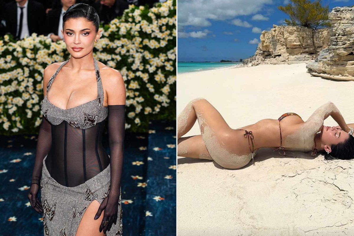 Kylie Jenner’s Red Bikini Show-Stopper in Turks & Caicos