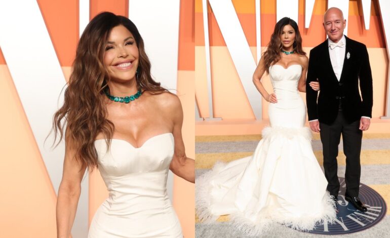 Lauren Sánchez Rocks $2,290 Bridal Tweed Set Post-Paris Bachelorette Bash