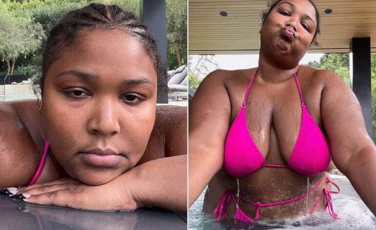 Lizzo Flaunts Bikini Bod with Dramatic Weight Loss in Viral Summer Dance