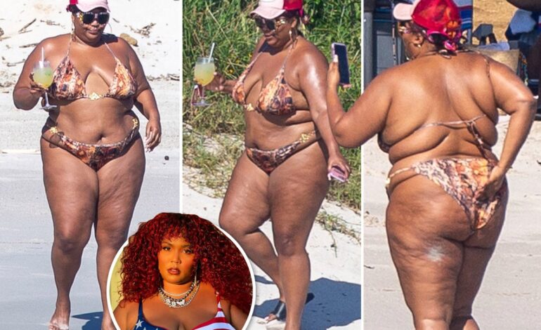 Lizzo’s Neon Bikini Twerk: Poolside Grammy Showdown