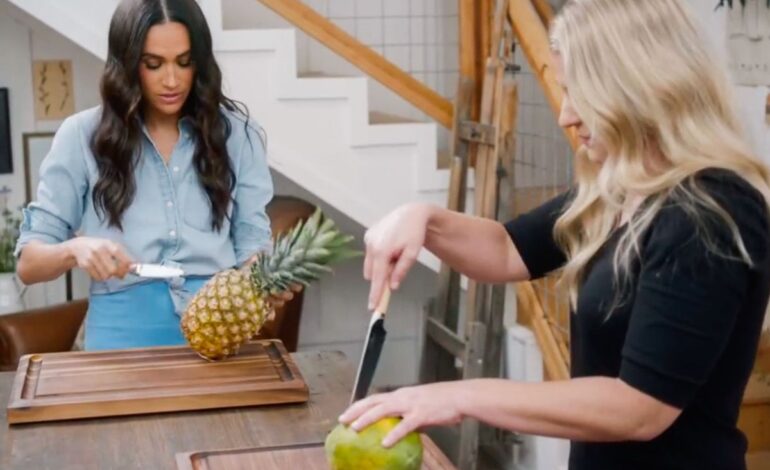 Meghan Markle’s Genius Pineapple Shortcut: A Lesson in Simplifying Life