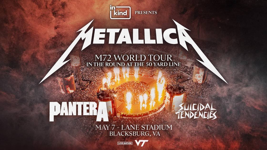 Metallica Shakes Virginia Tech: ‘Enter Sandman’ Sparks Campus Quake