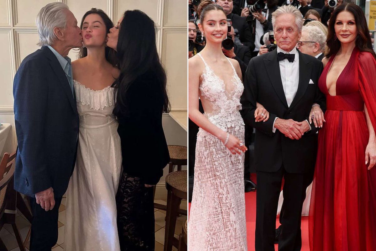 Michael Douglas Celebrates Carys’s Brown University Triumph