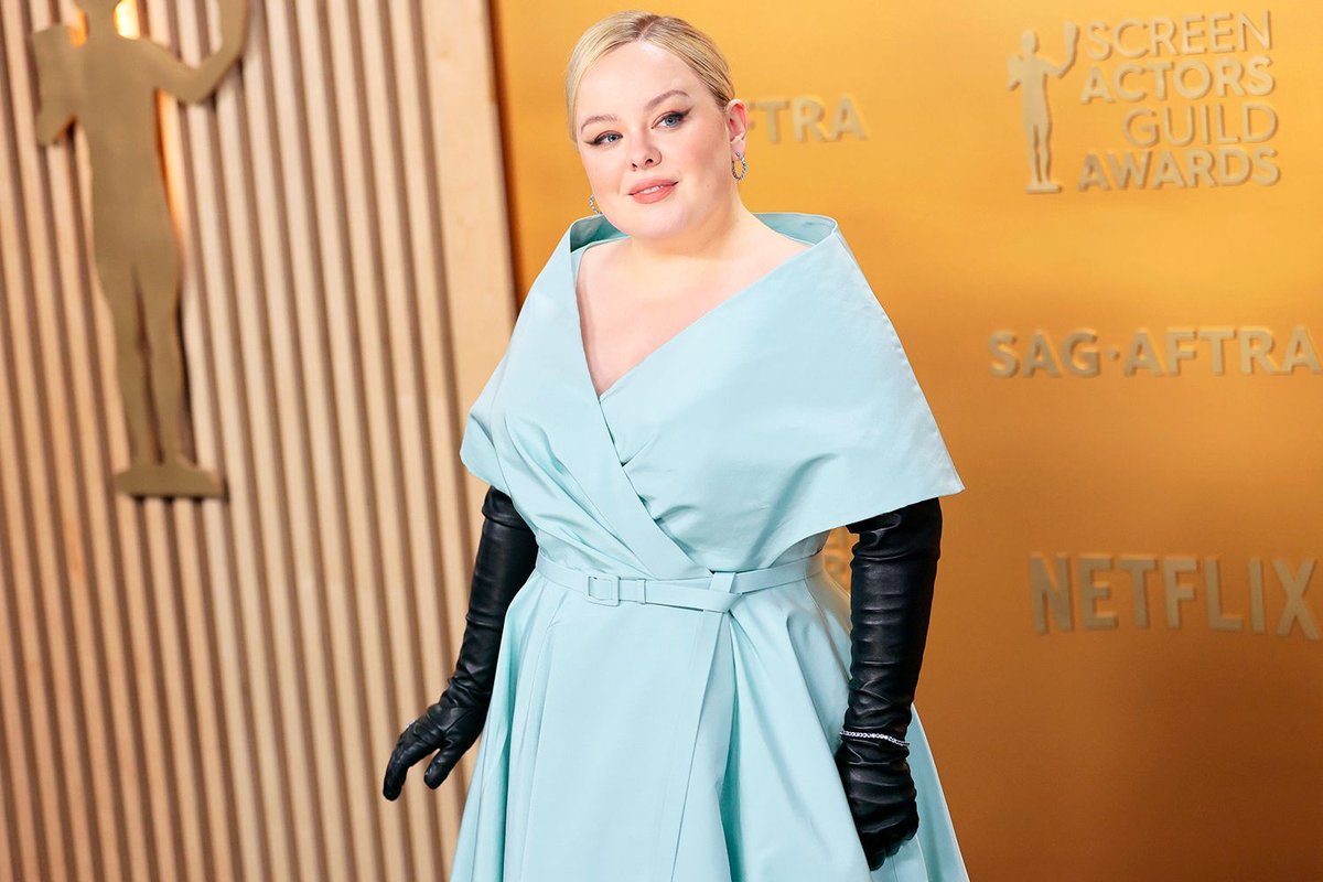 Nicola Coughlan Stuns in Vintage Glam at 2025 BAFTA TV Awards in London