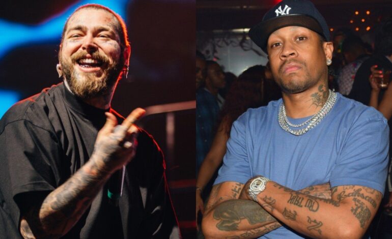 Post Malone Salutes Allen Iverson Live During ‘White Iverson’ in Philly