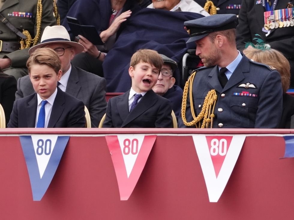 Prince Louis’ Spot-On George Salute Steals VE Day Parade Spotlight