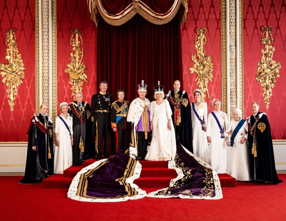 Regal Coronation Portraits Revealed by King Charles & Queen Camilla