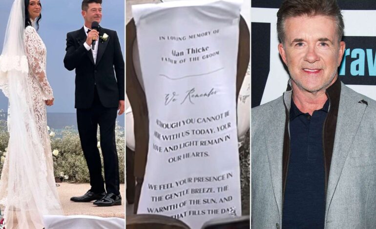 Robin Thicke Finally Ties the Knot with April Love Geary After Six-Year Engagement