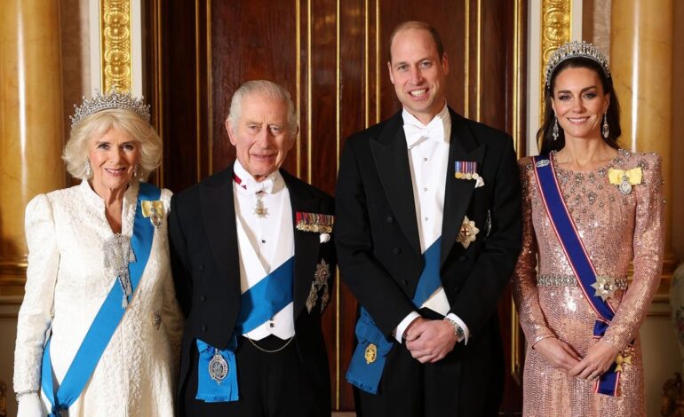 Royal Unity: Prince William Joins King Charles and Queen Camilla at Windsor Castle Reception