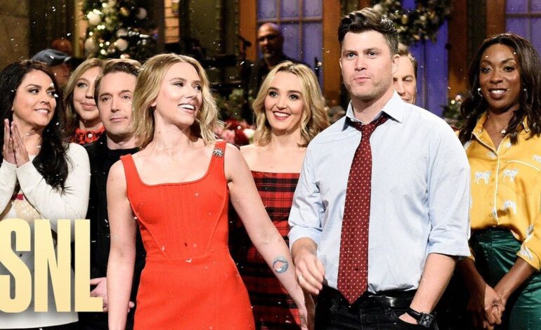 Scarlett Johansson’s SNL Season 50 Finale Cuts to Black, Sparks Farewell Frenzy