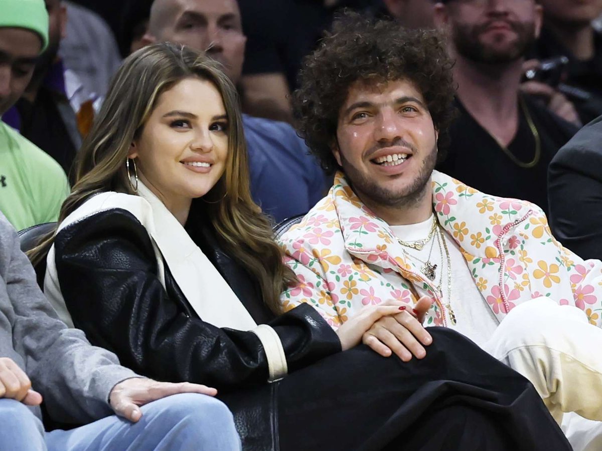 Selena Gomez & Benny Blanco’s Chic Monochrome Moment