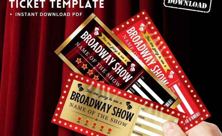 Snag Your 2025 Tony-Nominated Broadway Show Tickets Now!