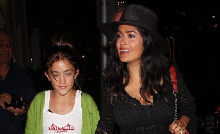 Teen Valentina Hayek Clueless About Mom’s SI Swimsuit Cover