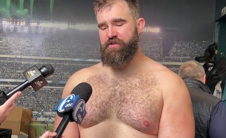 Travis Kelce Gets Real on Shirtless Body Hair Buzz