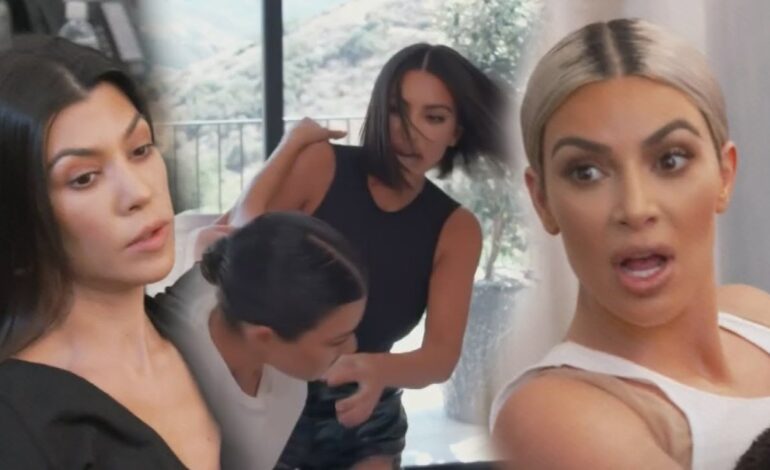 Why Kourtney Kardashian Fled Home Over Caitlyn Jenner’s Grip