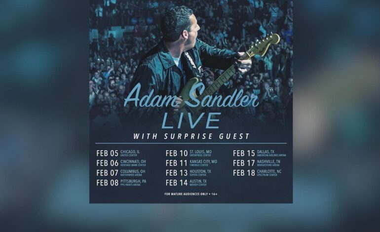 Adam Sandler’s ‘You’re My Best Friend’ Tour Hits MSG—Tickets on Sale Now