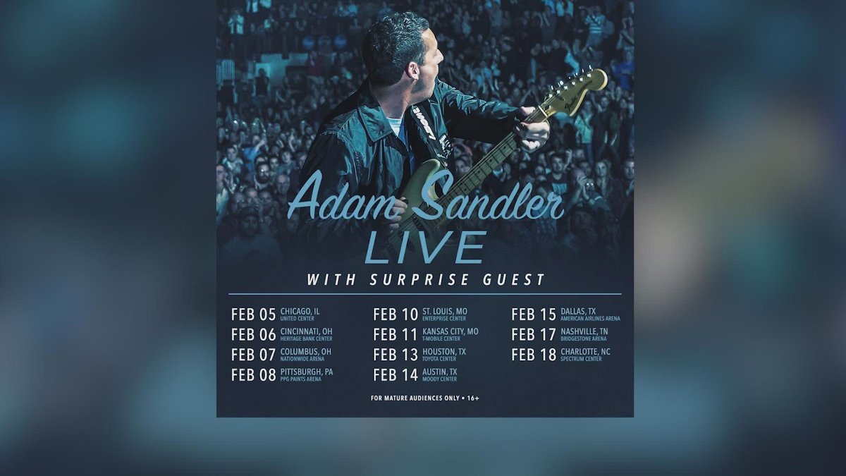 Adam Sandler’s ‘You’re My Best Friend’ Tour Hits MSG—Tickets on Sale Now