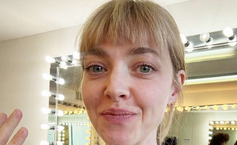 Amanda Seyfried’s Flashback Bangs Steal the Spotlight on ‘Long Bright River’ Set