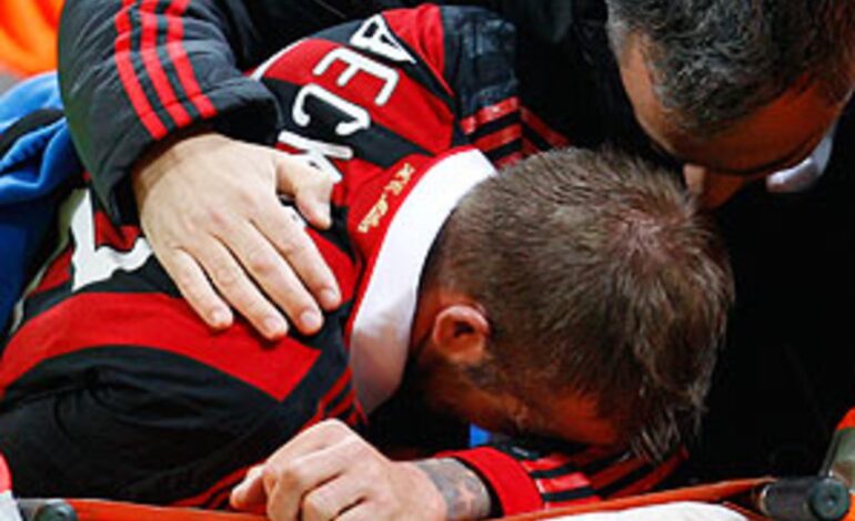 Beckham’s Wimbledon Comeback: Bandaged Hand, Bold Recovery